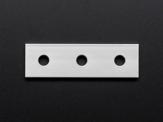 Coupling Plate - 3 Holes - 20x20 Aluminum Extrusion