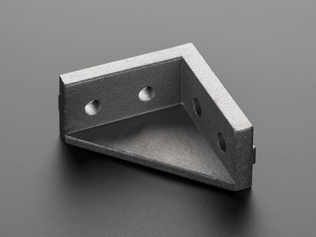 Aluminum Extrusion Double Corner Brace Support (for 20x20)