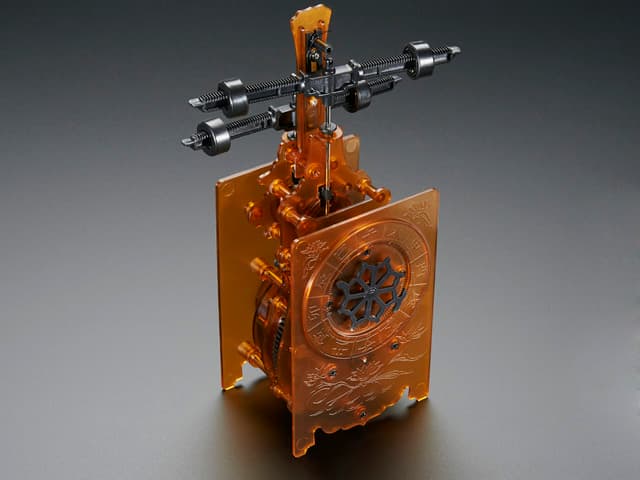 Edo-Style Clock Kit from Gakken
