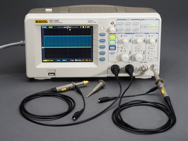1 GS/s 100MHz Digital Storage Oscilloscope + Extras - DS1102E