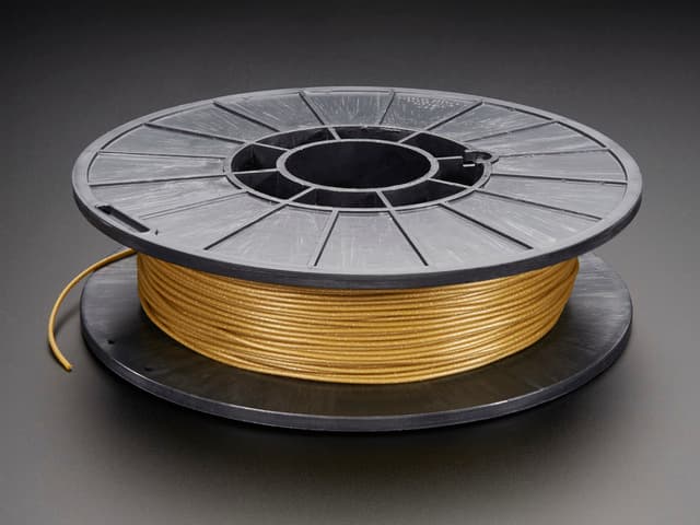 NinjaFlex - 1.75mm Diameter - Satin Sheen Gold - 0.50 Kg