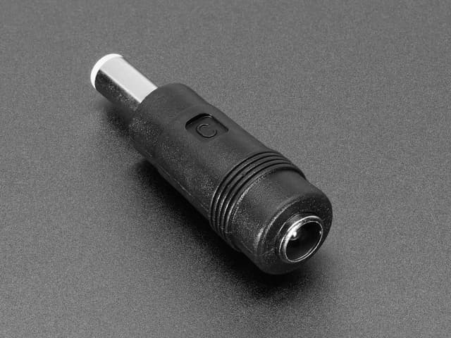 2.1mm to 2.5mm DC Barrel Plug Adapter