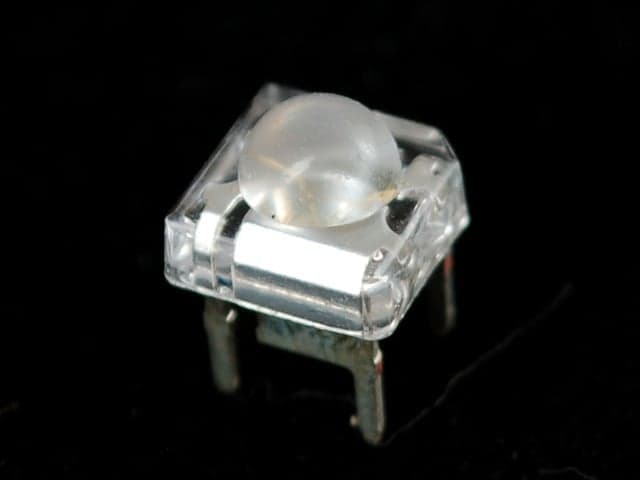 Clear 'Piranha' Super-flux RGB (tri-color) LED