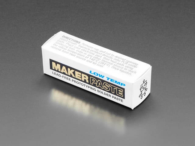 Maker Paste - Low Temperature Lead-Free Prototyping Solder Paste