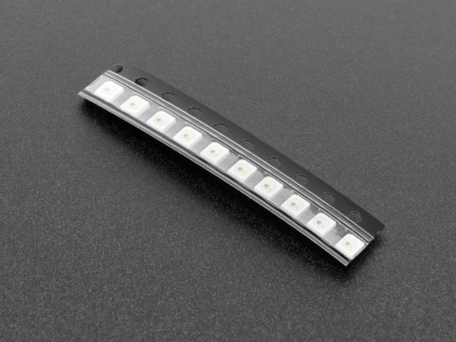 NeoPixel Nano 2427 RGB LEDs w/ Integrated Driver Chip - 10 Pack