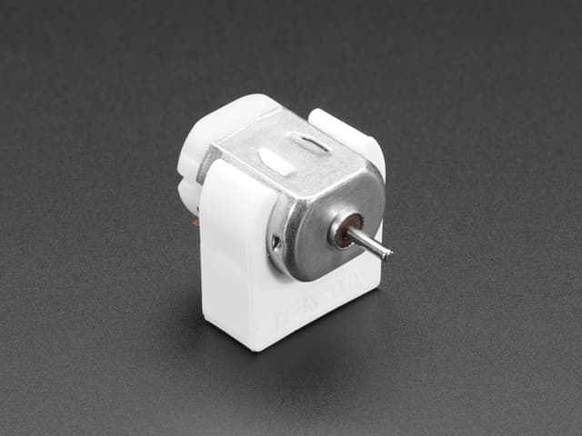 DC Motor Plastic Mount - 130 Size / 20mm Diameter