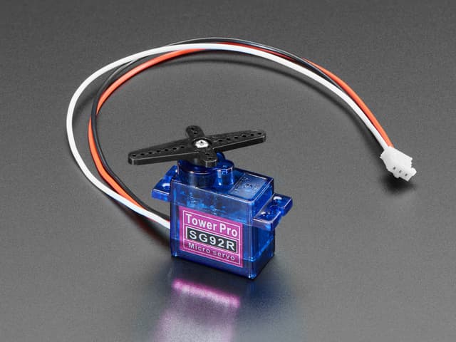 Micro Servo with 3-pin JST PH 2mm Cable - TowerPro SG92R