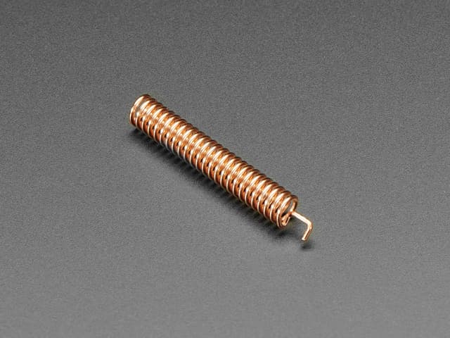 Simple Spring Antenna - 433MHz