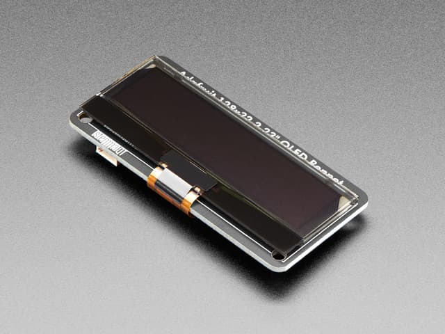 Adafruit 2.23" Monochrome OLED Bonnet for Raspberry Pi