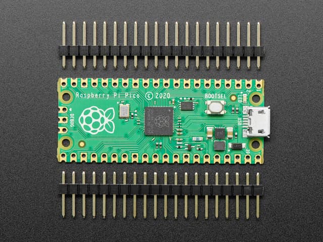 Raspberry Pi Pico RP2040 with Loose Unsoldered Headers