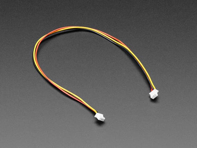 1.25mm Pitch 3-pin Cable 20cm long 1:1 Cable