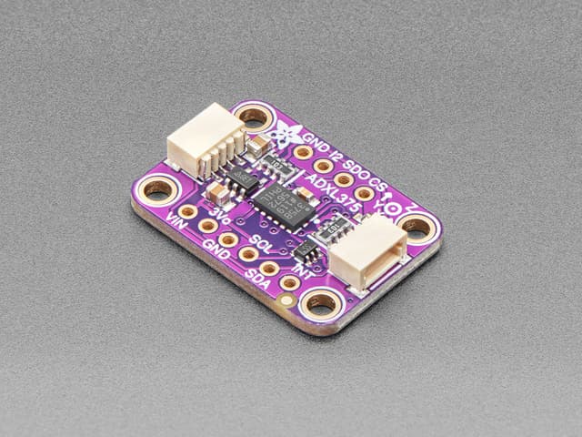 ADXL375 - High G Accelerometer (+-200g) with I2C and SPI