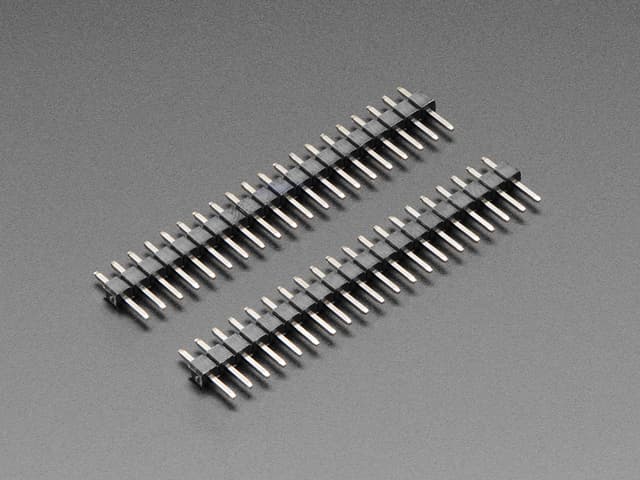 Short Plug Headers for Raspberry Pi Pico - 2 x 20 Male Headers
