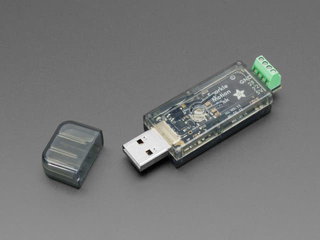 Snap-on Translucent USB Dongle Case - 48 x 22 x 12mm