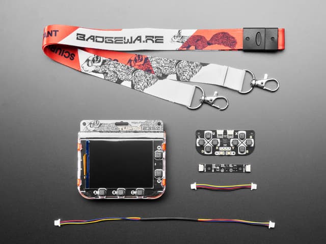Badgeware Tufty - Badge + STEM Kit