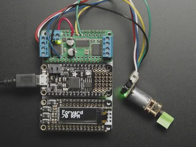 N20 DC Motor with Magnetic Encoder - 6V with 1:150 Gear Ratio
