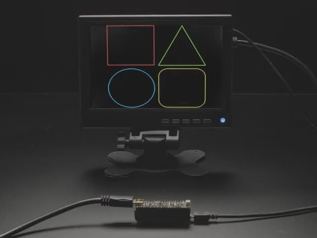 Adafruit PiCowBell HSTX DVI Output for Pico