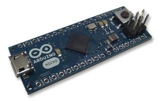 ARDUINO - A000093 - SBC, Arduino Micro, ATmega32U4, 8 bits, RAM 2.5Ko, Flash 32Ko, 20 E/S