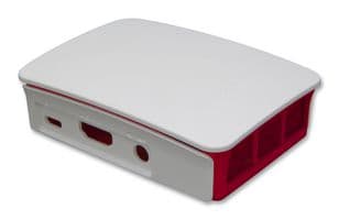 RASPBERRY-PI - RASPBERRY-PI3-CASE - Boîtier carte de dév, Raspberry Pi 3 Modèle B, Raspberry, Blanc