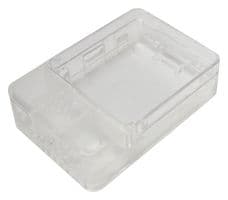 MULTICOMP - MC001920 - Coffret pour carte Raspberry Pi B+, Pi 2, Pi 3, Hat PCB, Transparent