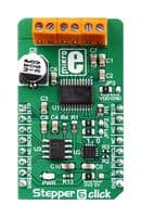 MIKROELEKTRONIKA - MIKROE-3214 - Carte Add-On, Carte Click Stepper 6, Driver de moteur pas à pas bipolaire, MikroBUS