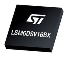 STMICROELECTRONICS - LSM6DSV16BXTR - Module MEMS, Accéléromètre, Gyroscope, X, Y, Z, 1.71 V, 3.6 V, LGA, 14 Broche(s)