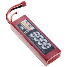 Reely Pack de batterie (LiPo) 7.4 V 6000 mAh Nombre de cellules: 2 30 C