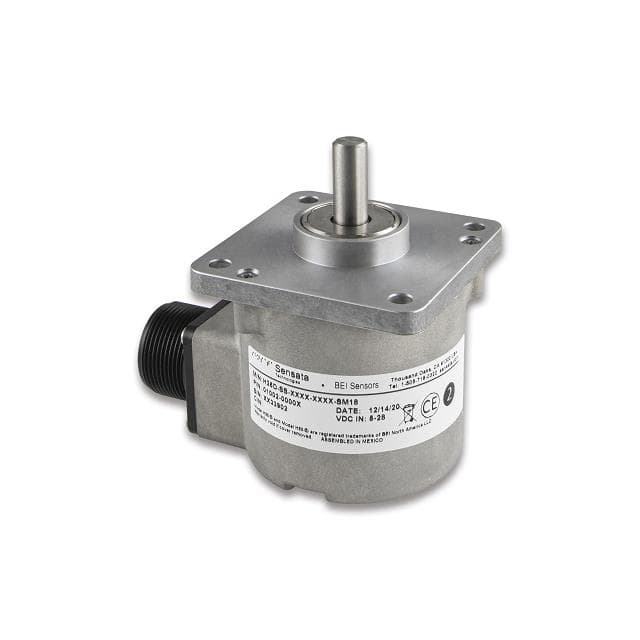 Sensata-BEI Encoders 01079-074 — ENCODER ROTARY 8PPR 28V