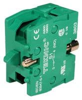 ALTECH - S1 - CONTACT BLOCK, SWITCH, SPST-NO, 10A/600V