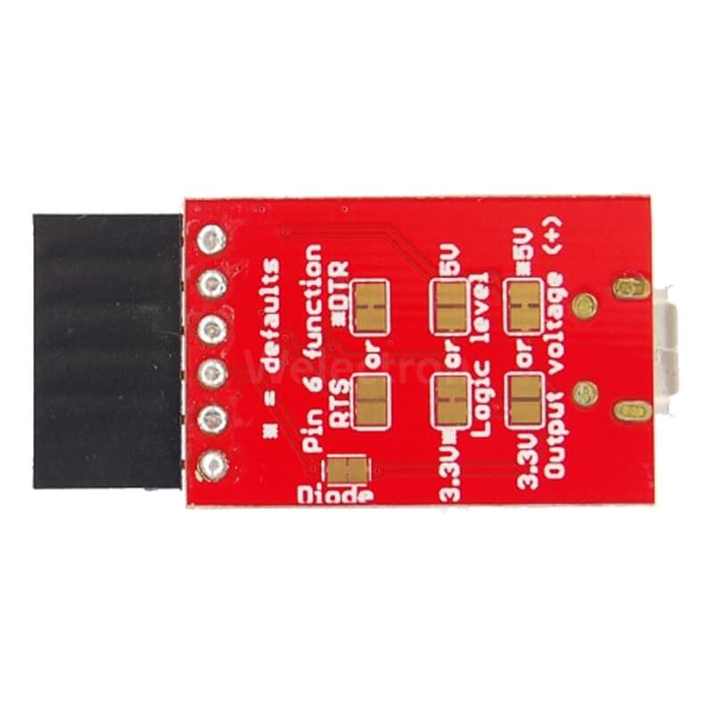 LowPowerLab FTDI UART Adapter