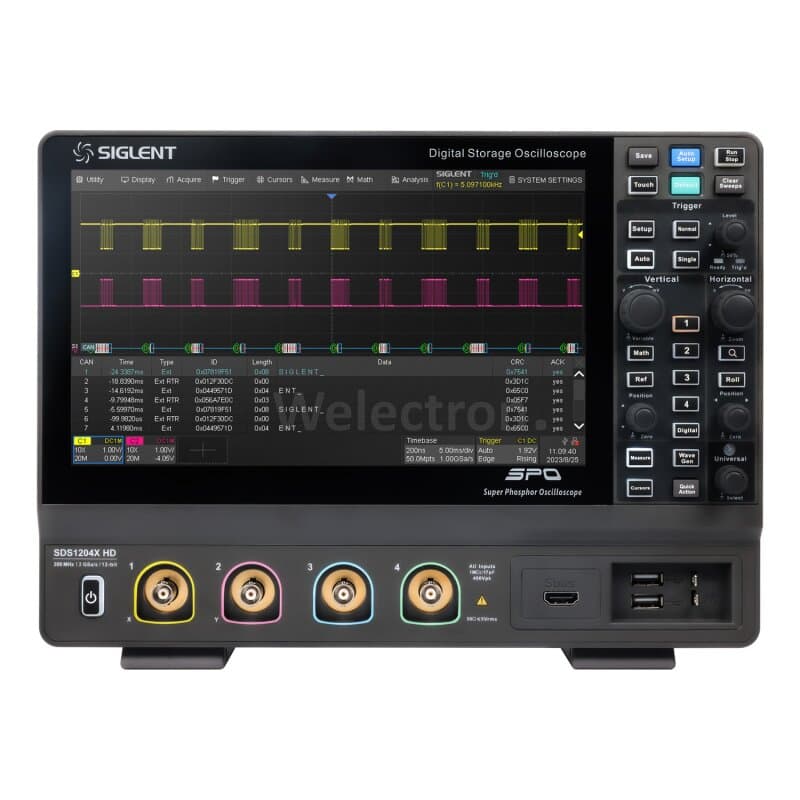 Siglent SDS1202X HD Oszilloskop