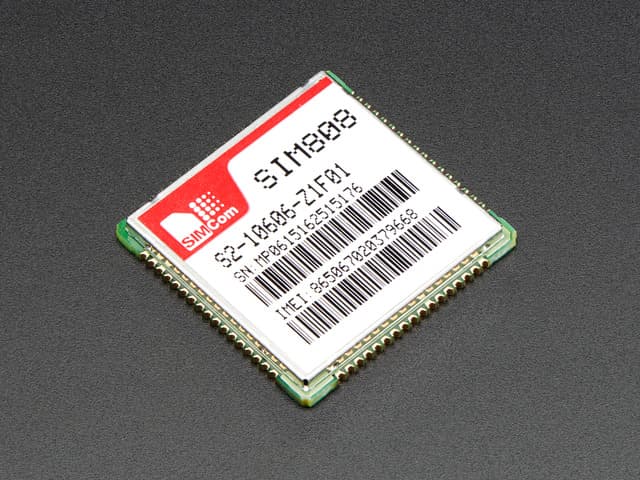 SIM808 GSM + GPRS + GPS Cellular Module
