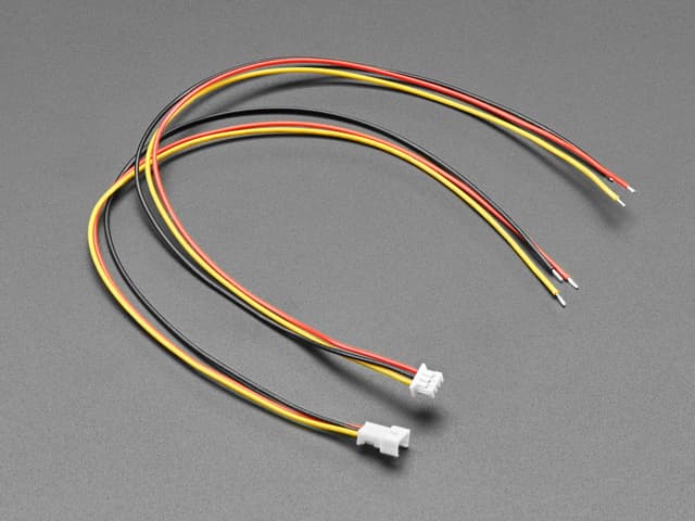 1.25mm Pitch 3-pin Cable Matching Pair - 40cm long