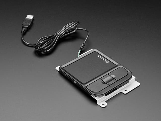 Medium Panel Mount USB Trackpad with Three Buttons