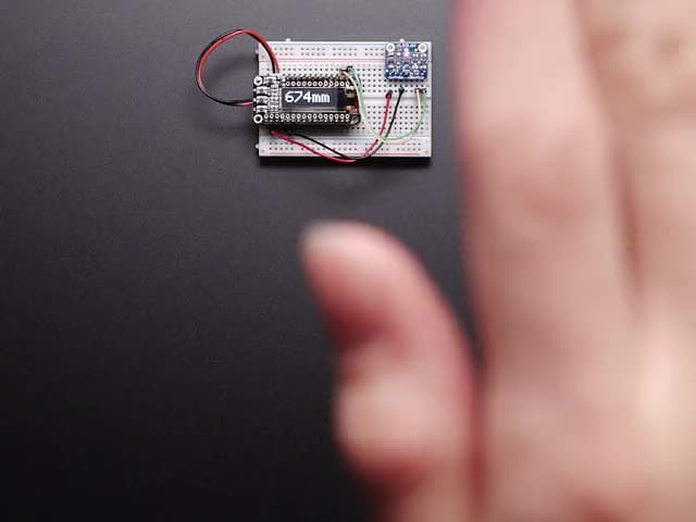 Adafruit VL53L0X Time of Flight Distance Sensor - ~30 to 1000mm