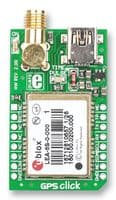 MIKROELEKTRONIKA - MIKROE-1032 - Carte Fille, GPS 2 Click, Module GPS- LEA-6S, Connecteur antenne SMA, Facteur de forme mikroBus