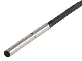 OMRON INDUSTRIAL AUTOMATION - E2E-C04S12-WC-B1 2M OMS - Capteur de proximité inductif, Cylindrique, Série E2E M4, 1,2 mm, PNP-NO, 10 V à 30 V, Pré-câblé