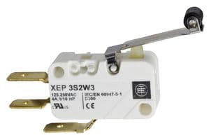 TELEMECANIQUE SENSORS - XEP3S1W3B529 - Commutateur fin de course, Levier à galet, SPDT, 15 A, 250 V, 13 N, OsiSense XC Series