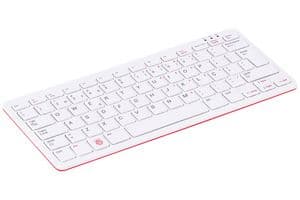 RASPBERRY-PI - RPI-KEYB (PT)-RED/WHITE - Clavier Raspberry Pi, Rouge/Blanc - Portugal