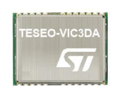 STMICROELECTRONICS - TESEO-VIC3DA - Module de navigation à l'estime GNSS, 1,57542 GHZ, 32 canaux, 1,5m, 2,97V à 3,63V