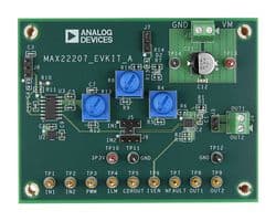 ANALOG DEVICES - MAX22207EVKIT# - Kit d'évaluation, MAX22207ATC+ Driver de moteur pas à pas, Gestion d'alimentation - Contrôle moteur