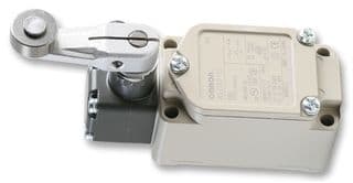 OMRON INDUSTRIAL AUTOMATION - WLCA2G - Commutateur fin de course, Levier à galet, 1NO, 10 A, 500 V, 13.34 N, WL Series