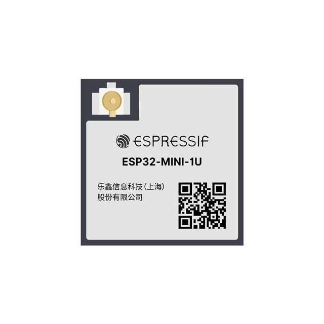 Espressif Systems ESP32-MINI-1U-N4 — RF TXRX MOD BT WIFIU.FL SMD