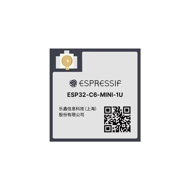 Espressif Systems ESP32-C6-MINI-1U-H4 — RF TXRX MOD 802.15.4 BT WIFISMD