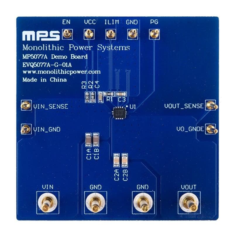 Monolithic Power Systems Inc. EVQ5077A-G-01A — EVAL BOARD FOR MPQ5077A