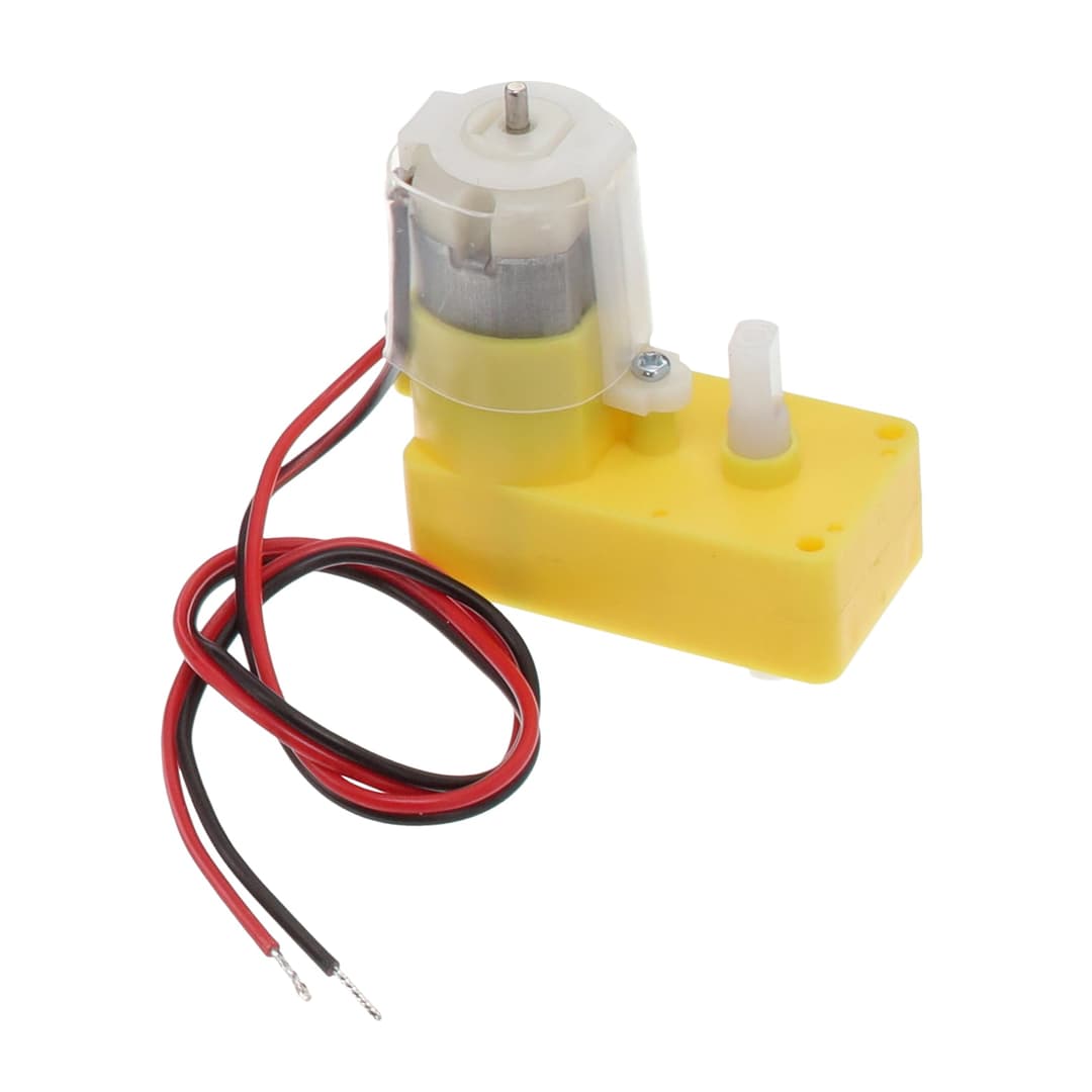 DFRobot FIT0016 — GEARMOTOR 160 RPM 6V W/ BACK SH