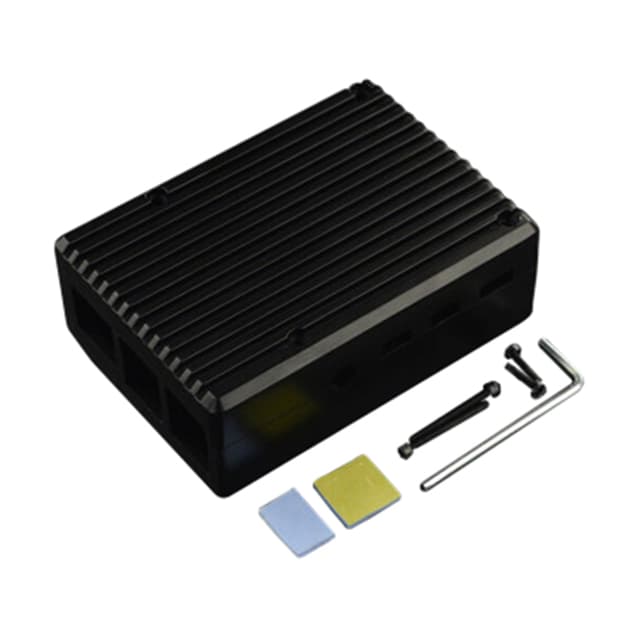 DFRobot FIT0660 — CASE ALUM BLK 3.540"LX2.480"W