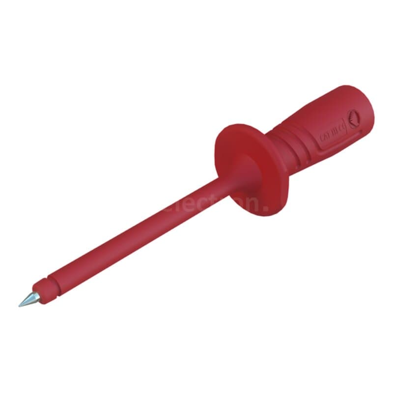 Hirschmann PRUEF 2600 RT Sicherheits-Prüfspitze rot