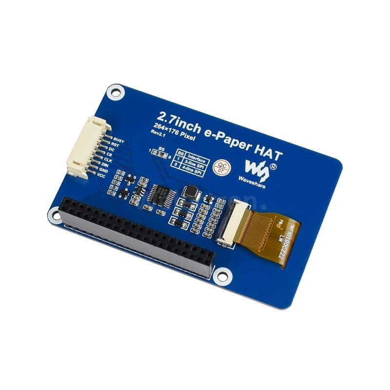 Waveshare 13354 2.7inch e-Paper HAT