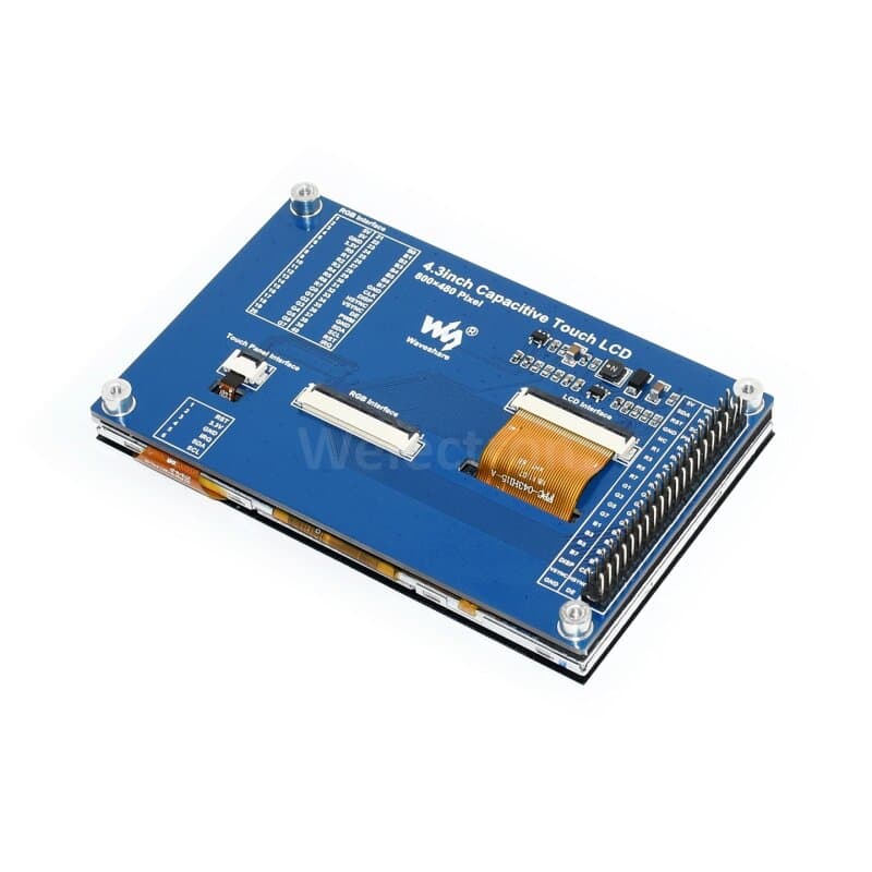 Waveshare 16249 4.3inch Capacitive Touch LCD